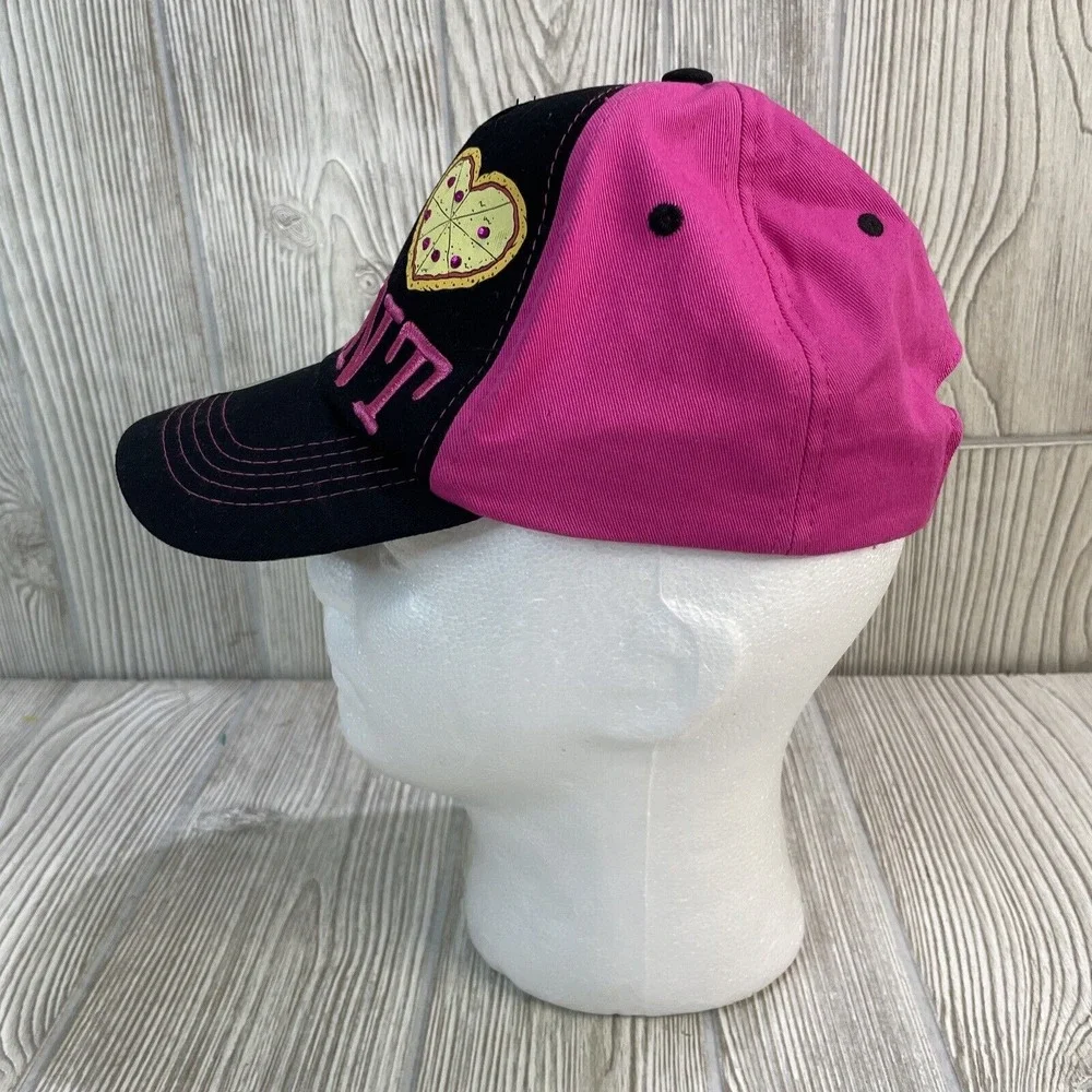 Nickelodeon TMNT Teenage Mutant Ninja Turtles Pink Black Pizza Hat Kids Cap